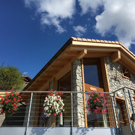 Chalet Lombardie Veysonnaz Eksteriør billede