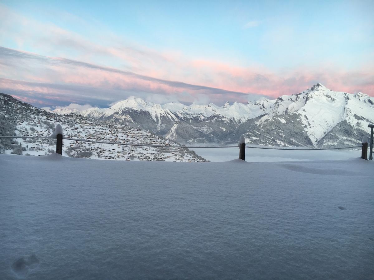 Chalet Lombardie Veysonnaz Eksteriør billede